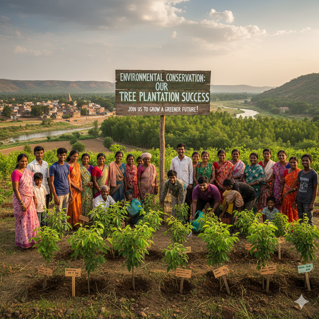 Environmental Conservation: Our Tree Plantation Success